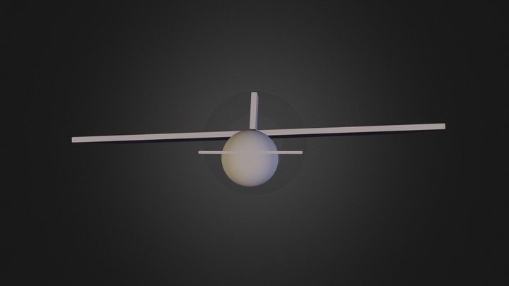 Air Plane 3D Model