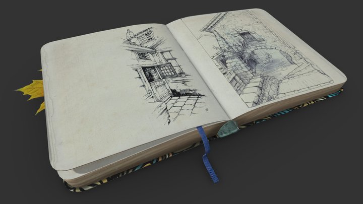 sketchbook 3D Model