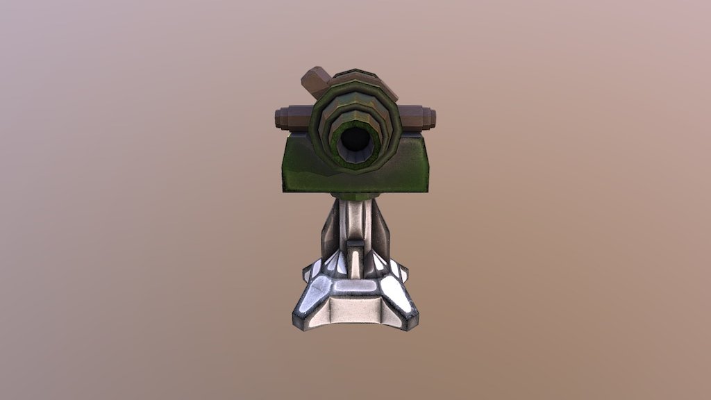 Turret - 3D model by nardi123 [4b41f76] - Sketchfab