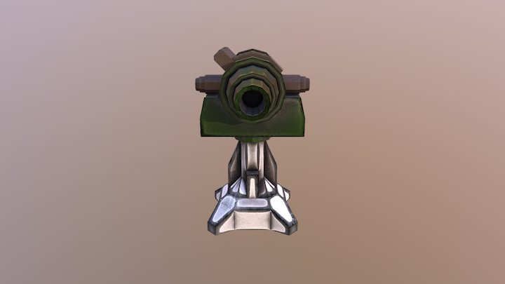 Turret 3D Model
