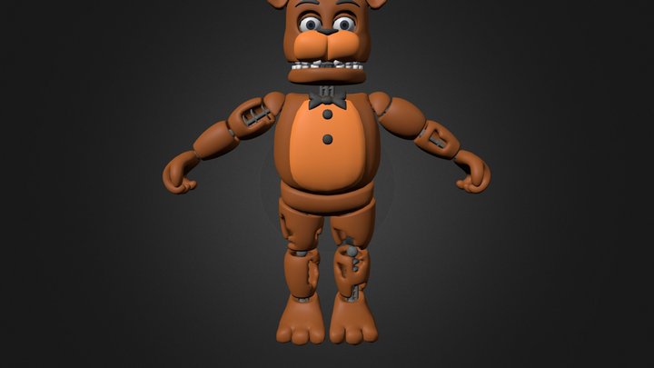 "Old Freddy" Recreation 3D Model