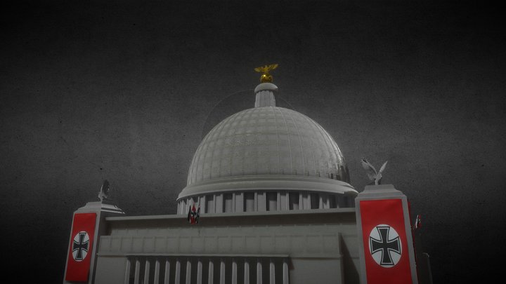 Volkshalle l Reich Plans 3D Model
