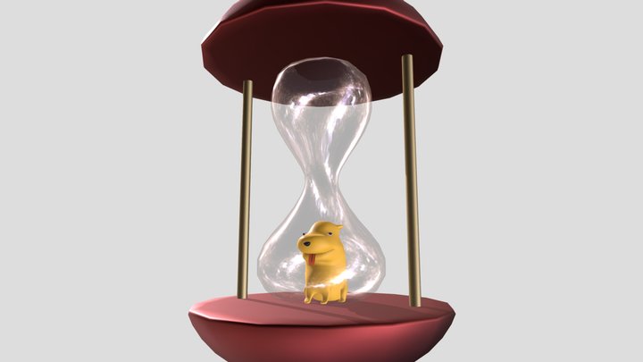 Hourglass Dog 3D