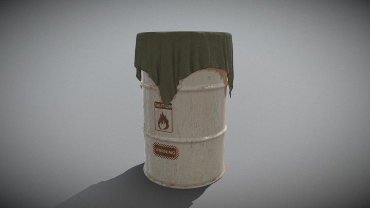 Barell 3D Model