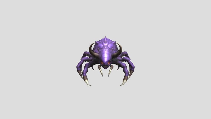 Zerg ，Starcraft style 3D Model