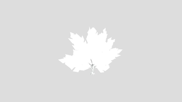 Bush Lowpoly Animated – Modello 3D gratuito STL