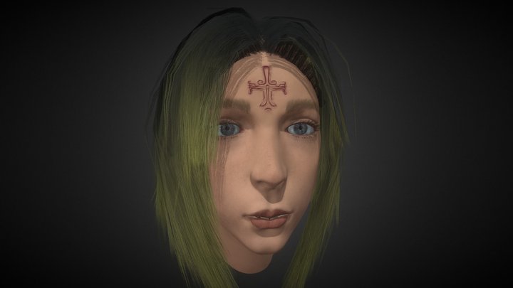 Face Study: Cultist 3D Model