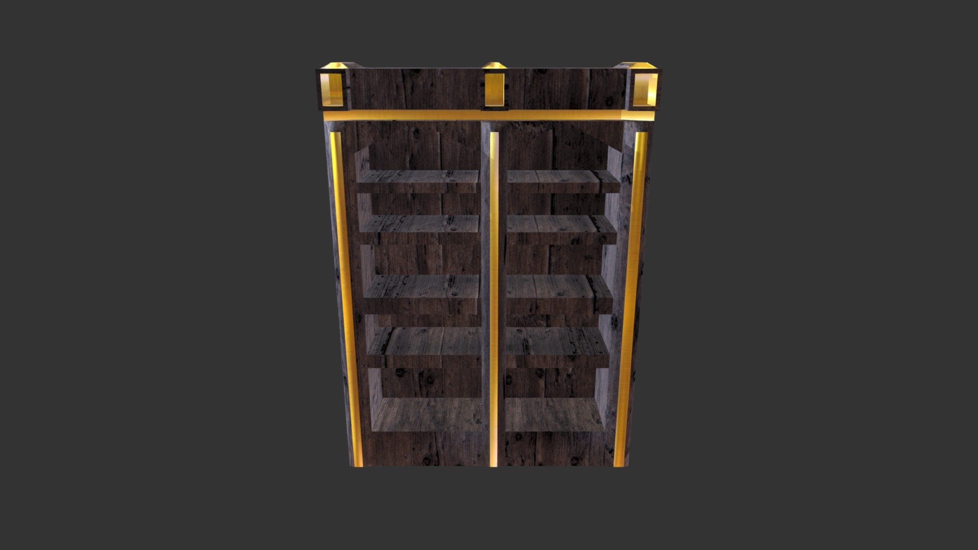 Book Shelf - 3D model by xSlickRickx [4b44a1a] - Sketchfab