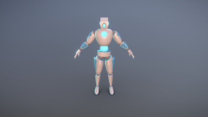 Enemy AI 3D Model