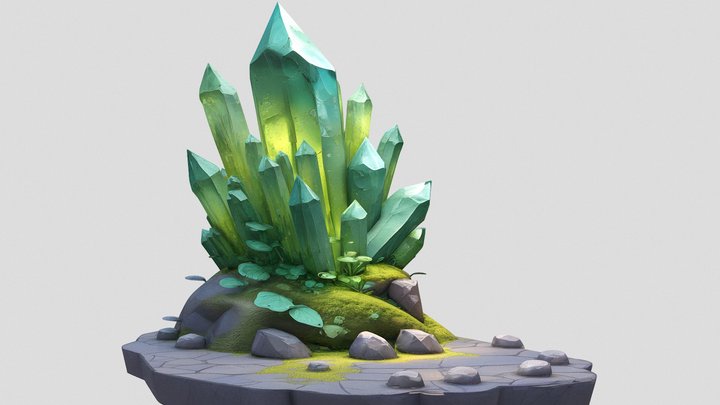 Crystals-Of-X_IX – Gratis 3D-model STL