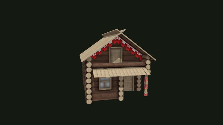 Small House 1_Low 3D Model