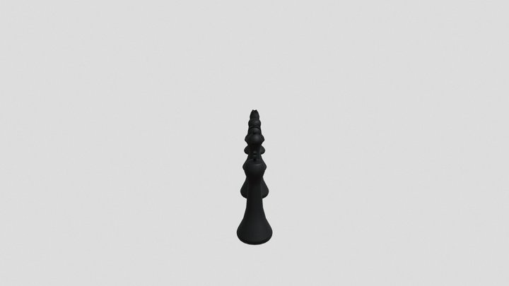 Chess pieces 3D Model