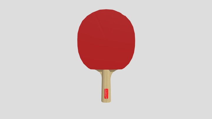 TABLETENNISRACKET 3D Model