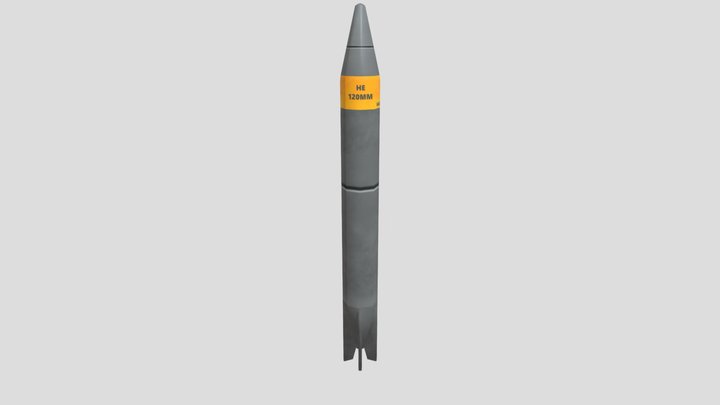 RA-7-Rocket 3D Model
