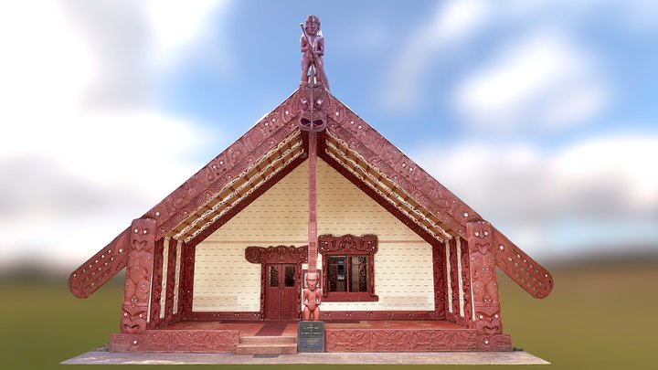 CyArk-Guide Meeting House Waitangi Treaty Ground 3D Model