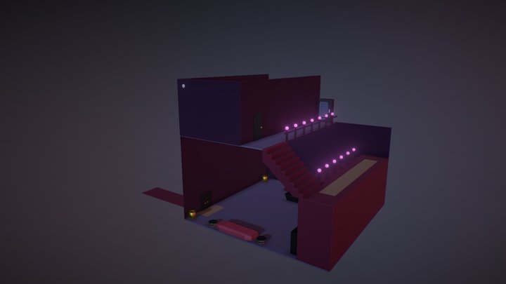 Lustful Cubeworld 3D Model
