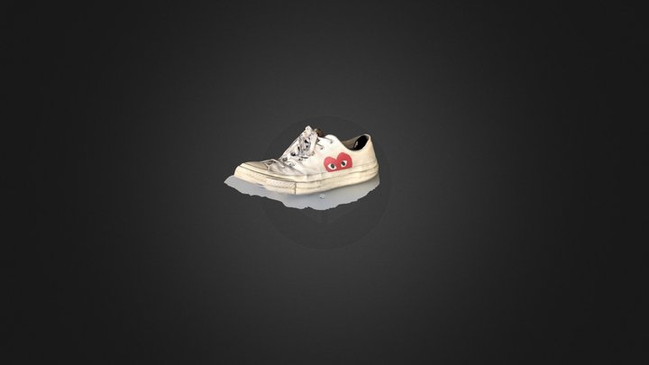 Shoe Comme des garçons 3D Model