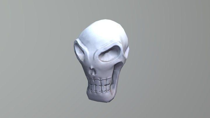 Skull Pirate 3D Model