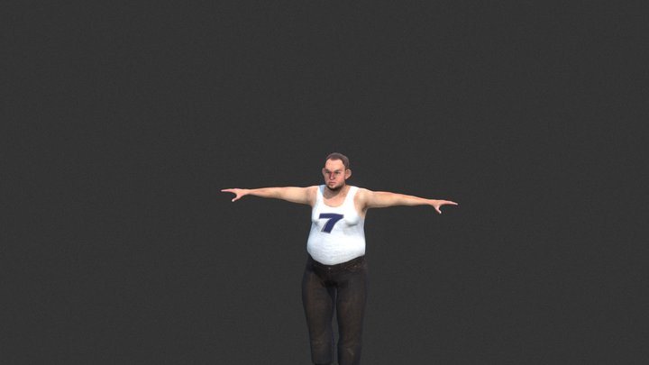 Hillbilly 3D Model