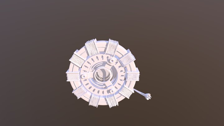 Iron Man's Arc Reactor 3D Model