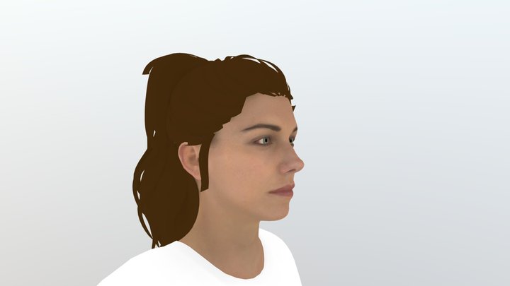 Alex Morgan 3D Model