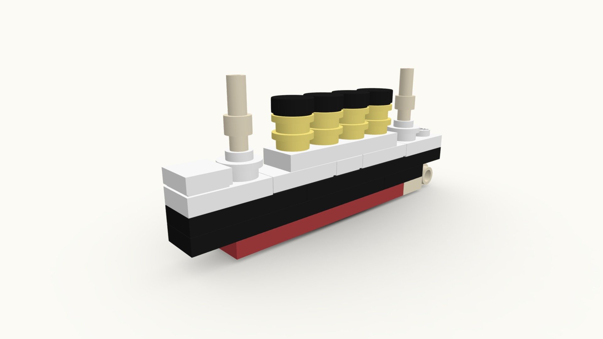 Micro lego titanic sale