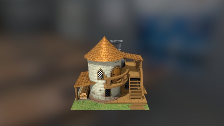 Little tower 3D Model