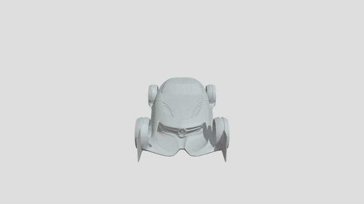 Mercedes-Benz Silver-Arrow 2011 for 3D-printing