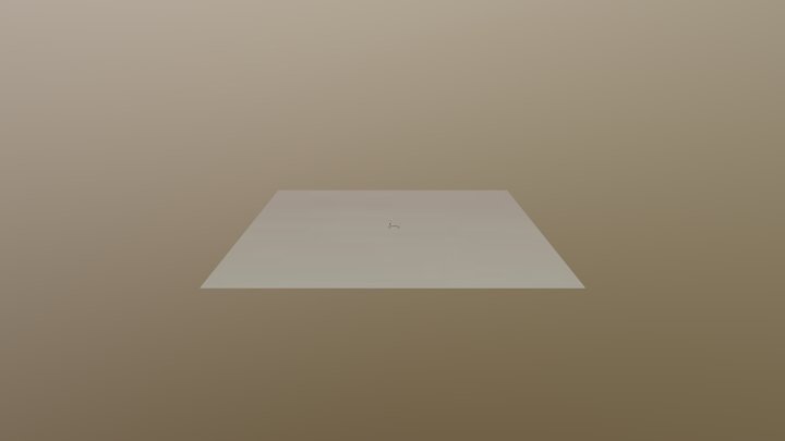 Електро Самокат для мам с каляской 3D Model
