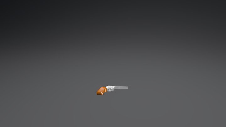 Revolver 3D Model