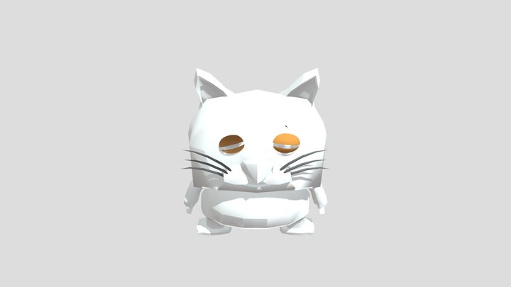 fat cat 3D Model