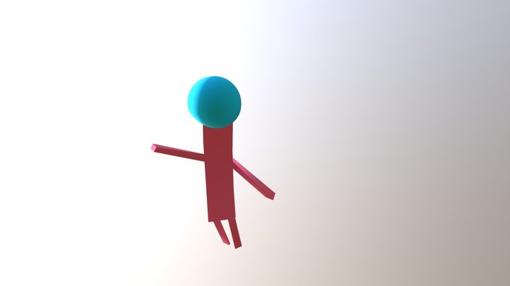 Robot Dancing 3 3D Model
