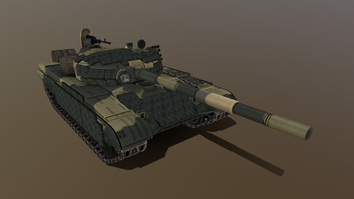 T-72B Obr. 1987 – Modelo 3D gratuito STL