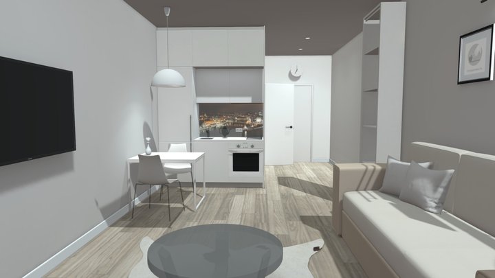 studio room 3D Model