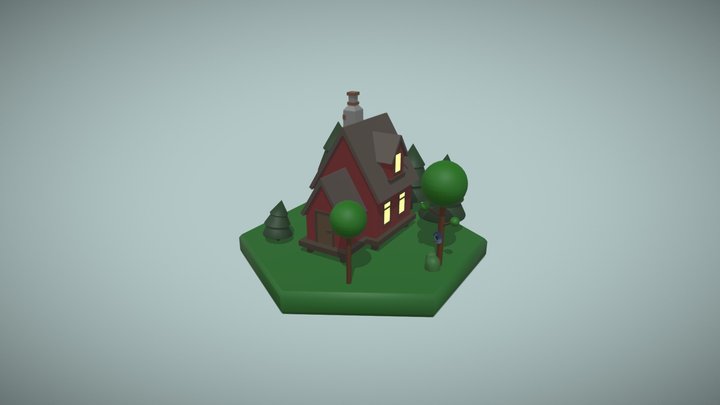 Jeu : Case maison 3D Model