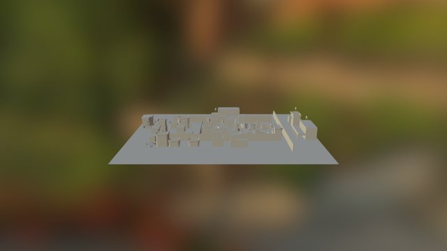 war scene 3D Model