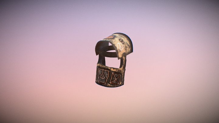 Scrappy Gas Mask 3D Model