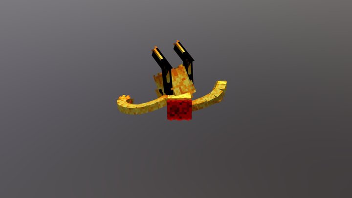 Dogday minecraft trailer pose 3D Model