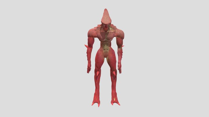 Creature Model 3D Model