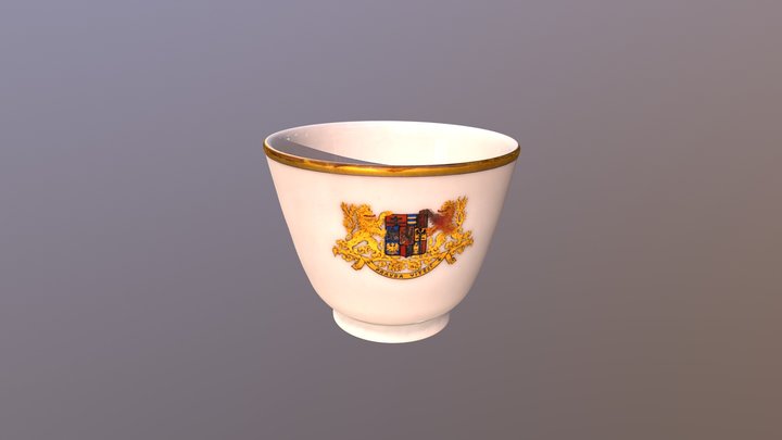 Masarykův Šálek 3D Model