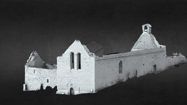 Killone Abbey CL041-062001- 3D Model