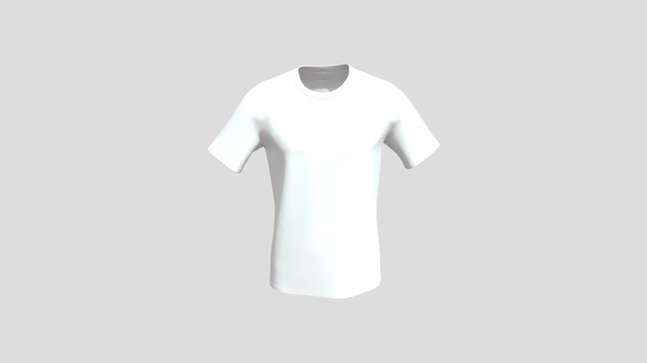 Tshirt With Etecet 3D Model