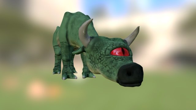 catoblepas 3D Model