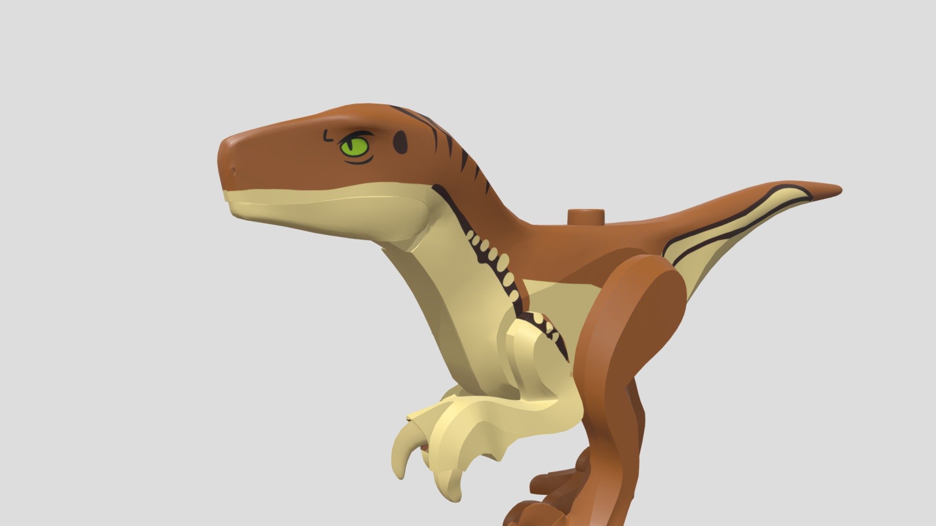 Lego Panthera the Atrociraptor - Download Free 3D model by Dominus ...