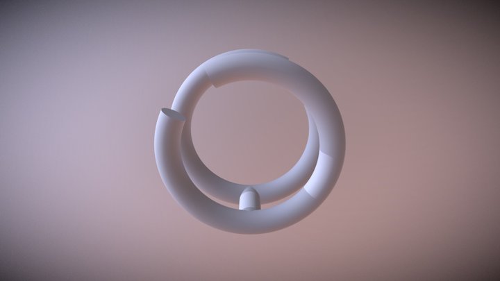 Jacobo Toledo | 3D Printed Cool Double Ring 3D Model