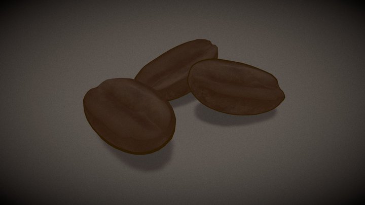 Coffee beans still life 3D Model