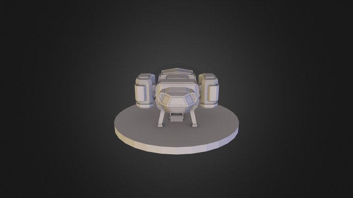 Spaceship 3D Model