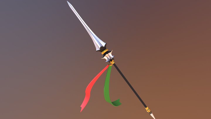 Spear 2 3D Model