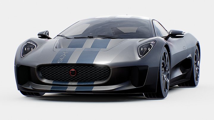 Jaguar C-X75 Concept 2013 | www.vecarz.com – Modelo 3D gratuito STL
