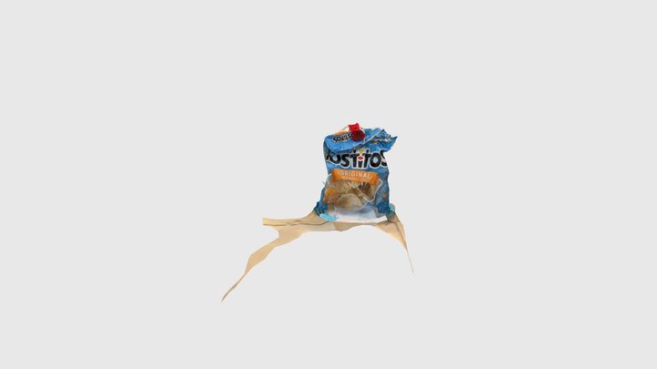bag of chips model 3D Model
